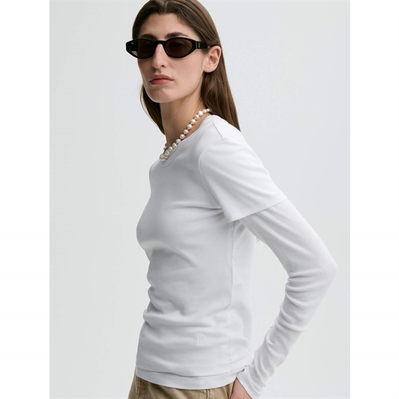 By Malene Birger Alicia T-Shirt, Pure White